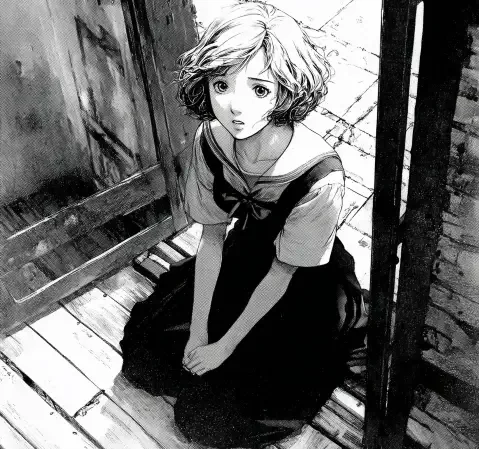 科幻题材漫画《星港漂流者》封面